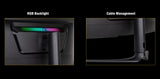 Thermaltake Monitor Gaming Curvo QD-OLED de 49″ | Resolución Dual QHD 5120×1440 | Curvatura 1800R | 240 Hz | Tiempo de Respuesta 0,03 ms | 99% DCI-P3 | RGB Integrada