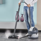 Polti Vaporetto Eco Pro 3.0, Limpiador a Vapor con Caldera y Tapa de Seguridad, Potencia Máxima de la Caldera 2000 W, Depósito de 2 L, 9 Accesorios Incluidos, Made in Italy, Gris