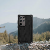 Pelican Shield - Funda para Samsung Galaxy S24 Ultra [6.8 pulgadas] [Carga inalámbrica] [Protección contra caídas MIL-STD de 21 pies] Funda para Samsung Galaxy S24 Ultra - Funda resistente con soporte