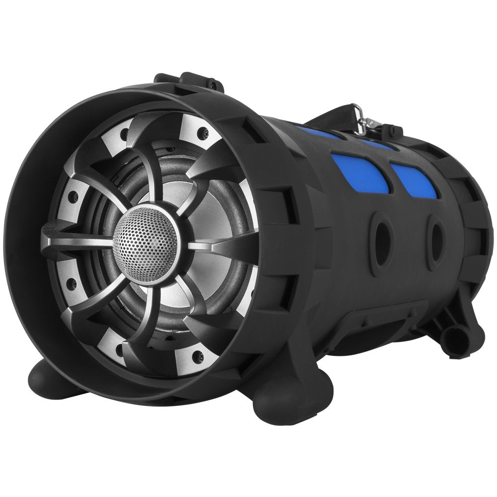 XX. Y P de 137j Altavoz Bluetooth Boom Box (NFC) con Radio FM Integrado, Entrada de batería/Audio para micrófono/Instrumento Musical/Reproductor MP3/Puerto USB Negro