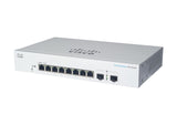 Cisco Switch inteligente Cisco Business CBS220-8FP-E-2G | 8 puertos GE | PoE completo | 2 SFP de 1 G | 3 años de garantía limitada de hardware (CBS220-8FP-E-2G-EU)