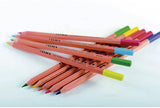LYRA Rembrandt Aquarell, Lápices de Colores Acuarelables para Bellas Artes, hexagonal, Caja de Madera, 96 lápices surtidos y accesorios, 106 piezas