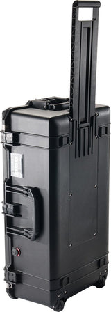 PELI 1615 Air - Carrito ligero impermeable para equipo de cámara, resistente al agua y al polvo, 71 L, fabricado en Estados Unidos, con sistema de división TrekPak (ajustable), color negro