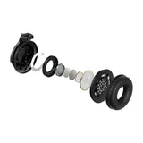 Pioneer DJ HDJ-CUE1-BT - Auriculares Bluetooth para DJ, Color Negro