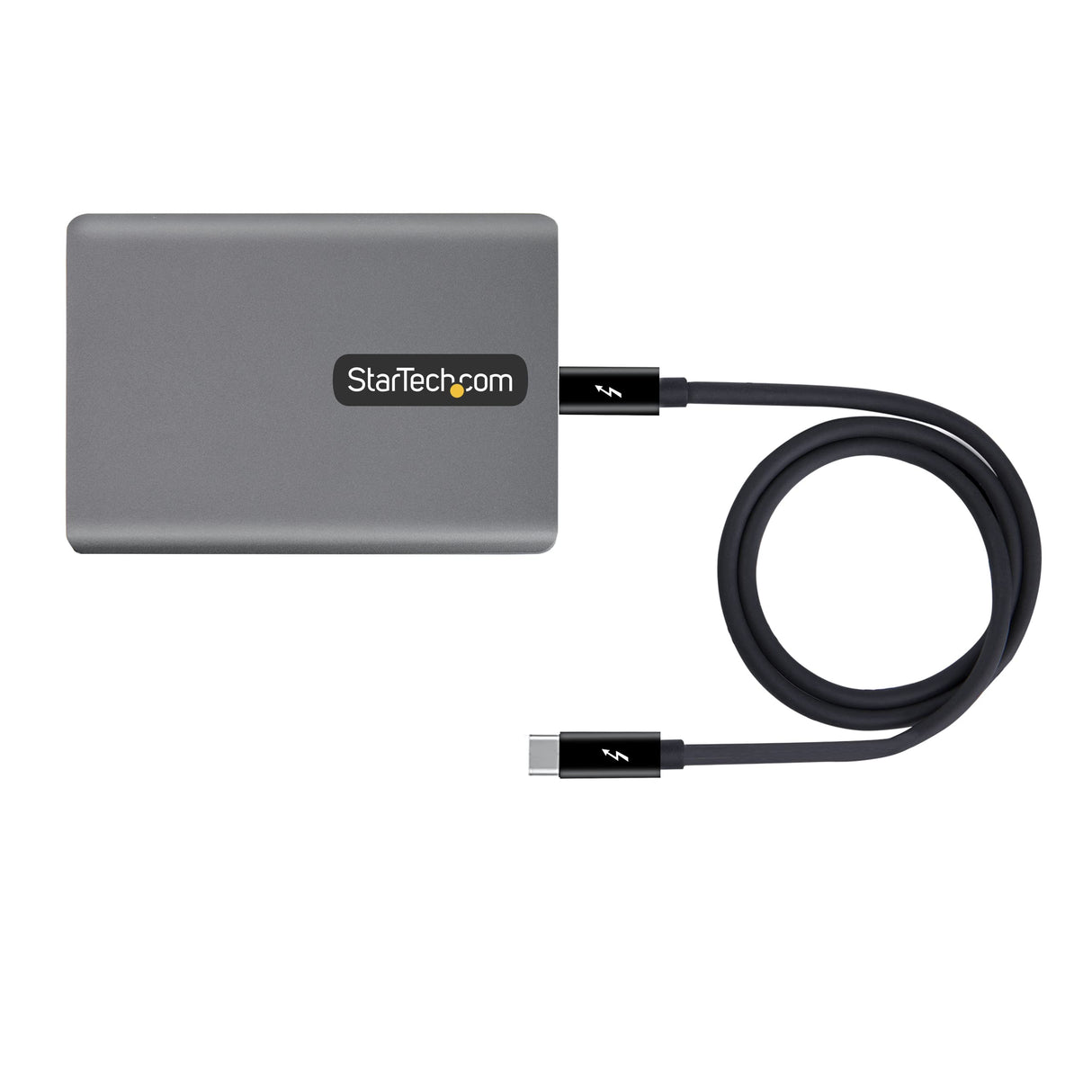 StarTech.com Adaptador de Red Ethernet Thunderbolt 3-10GbE - Multigigabit - Adaptador de Red Externo Thunderbolt 3 a RJ45 - Nic 10GBASE-T/5-2.5GBASE-T - 10Gb - Cable TB3 - Win/Mac (TB310G2)