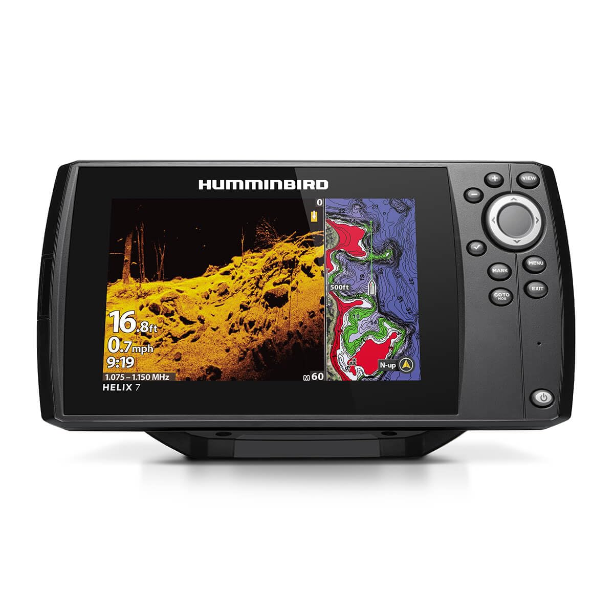 HUMMINBIRD NS-854 Helix 7 Chirp MDI GPS G4, Unisex-Adult, Multicolor
