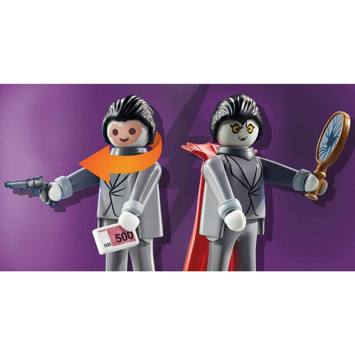PLAYMOBIL Scooby DOO 70361 Aventura en la Mansión Misteriosa, con Efectos de Luz y Sonido, A Partir de 5 Años