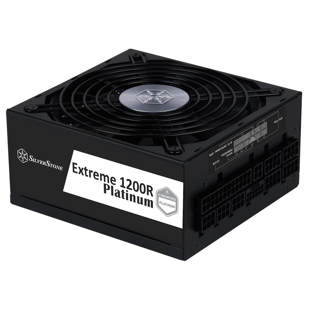 Silverstone Extreme 1200R Platinum Fuente de alimentación SFX-L Totalmente Modular PCIe 5 Cybenetics Platinum 1200W, SST-EX1200R-PL