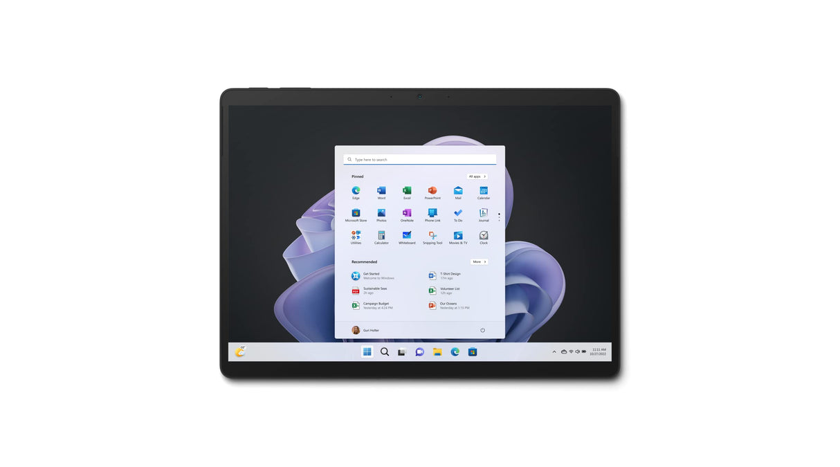 Microsoft Surface Pro 9, i7, 16 GB de RAM, 512 GB SSD, Win 11 Home, 13 Pulgadas 2 en 1, Tableta/Ordenador portátil, Grafito, con Plataforma Intel EVO