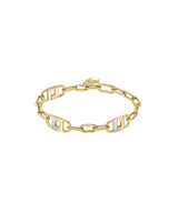 Lacoste Pulsera de Eslabones para Mujer Colección ARDOR Bicolor - 2040162