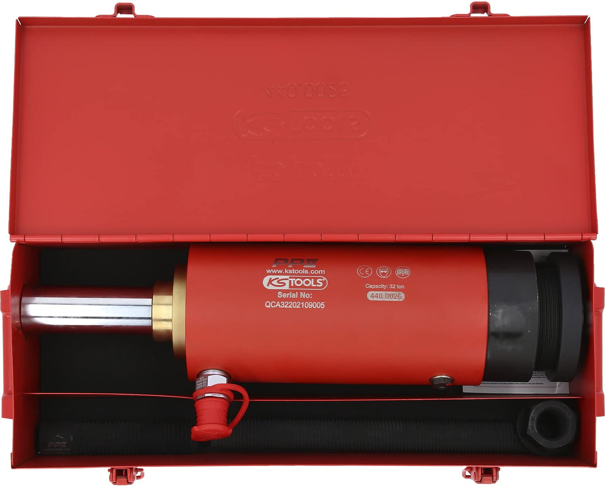 KS Tools 440.0026 Cilindro hidráulico, 32 t
