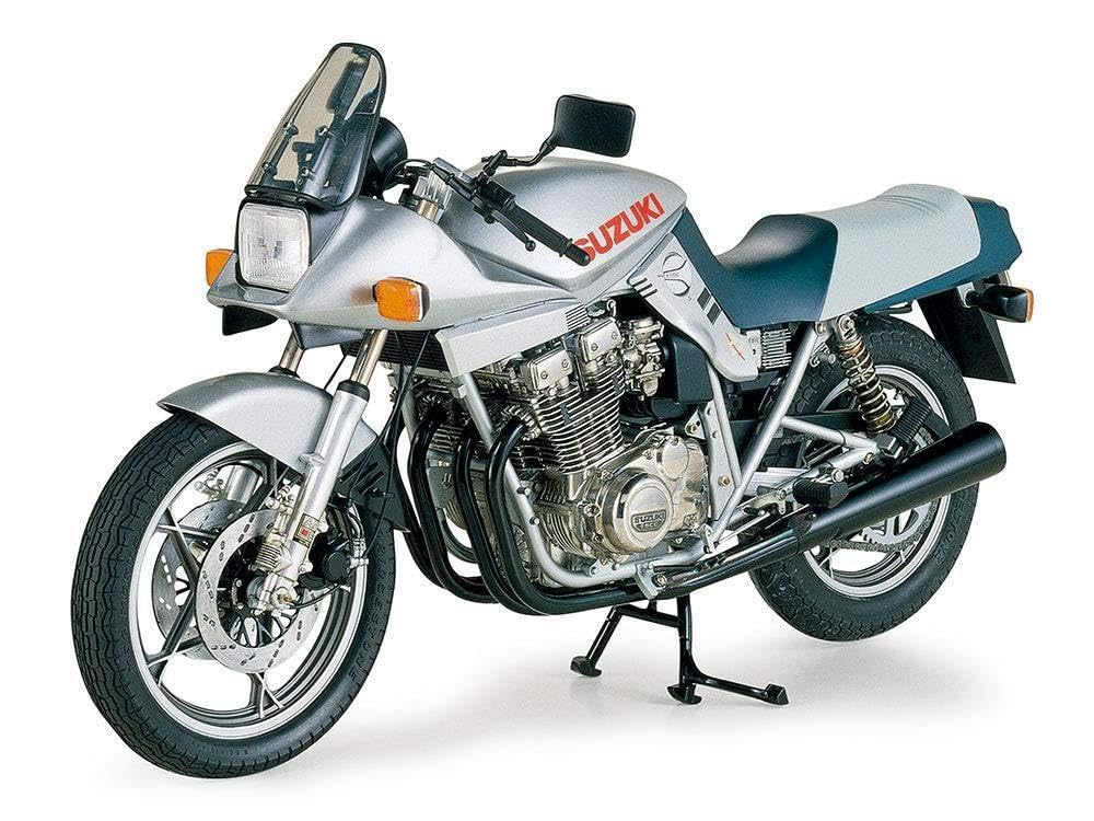 Tamiya 16025 - Motocicleta Suzuki GSX1100S Katana 1980, a escala 1:6, Multicolor, 1 Pieza