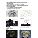 Godox Portable Triple Light LED Ministudio L60x60x60cm (LST60)