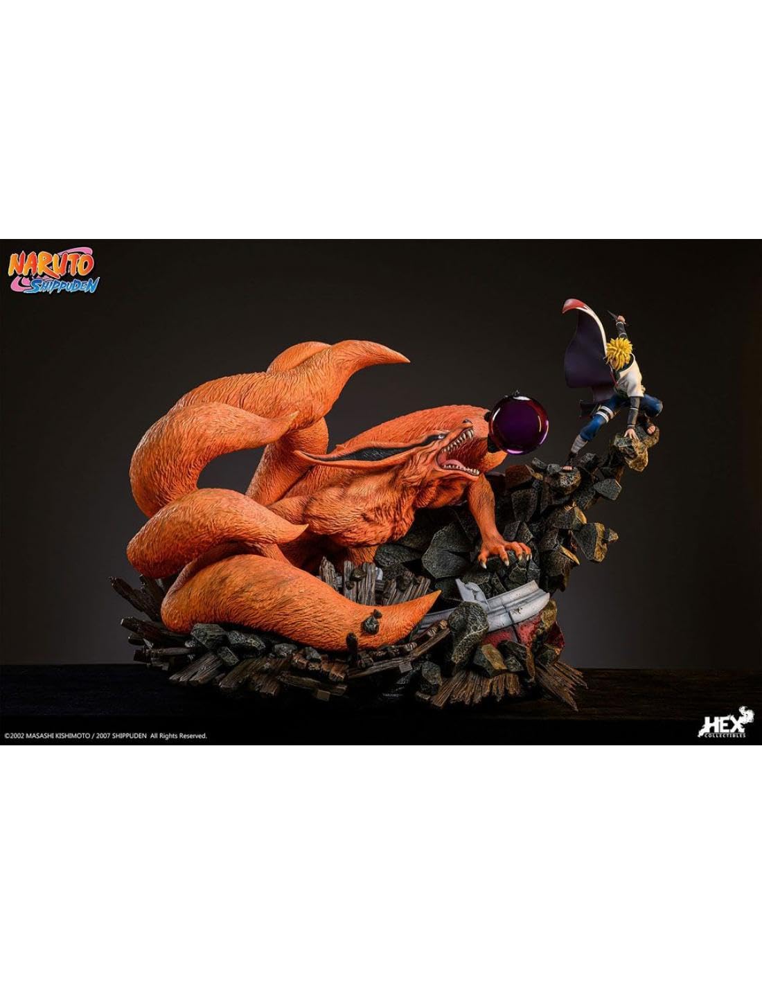 Hex Collectables Naruto Shippuden Namikaze Minato vs Kurama