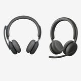 Logitech Zone Wireless 2, auriculares con micrófono con cancelación de ruido premium con ANC híbrida,Certified for Microsoft Teams sobre Bluetooth nativo Fast Pair, diseñado para portátiles Intel Evo