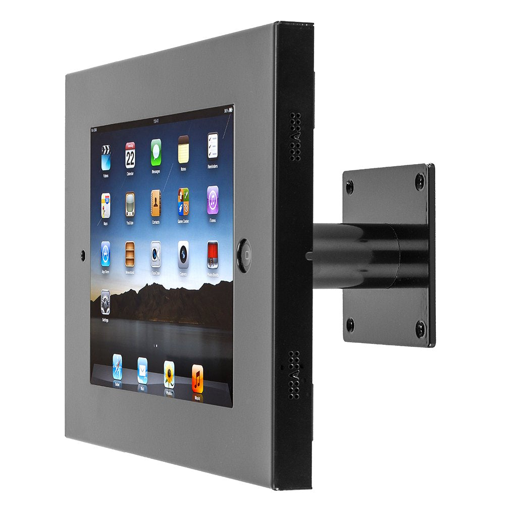 SecurityXtra SecureDock Uno - Apoyo de Pared para Apple iPad Pro - Negro