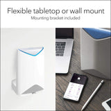 NETGEAR Orbi Pro Tri-Band Mesh WiFi System (SRK60) - Router & Extender reemplazo Cubre hasta 5.000 pies Cuadrados, Paquete de 2, Router de Velocidad de 3Gbps y 1 satélite, Blanco