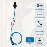 NRGkick KfW MAX - Cierre de protección (5 m, Enchufe de Pared, 32 A)