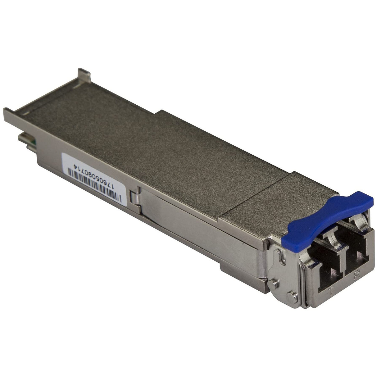 StarTech.com QSFP40LR4ST - Módulo transceptor QSFP+ de Fibra LC monomodo, Color Plata