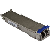 StarTech.com QSFP40LR4ST - Módulo transceptor QSFP+ de Fibra LC monomodo, Color Plata