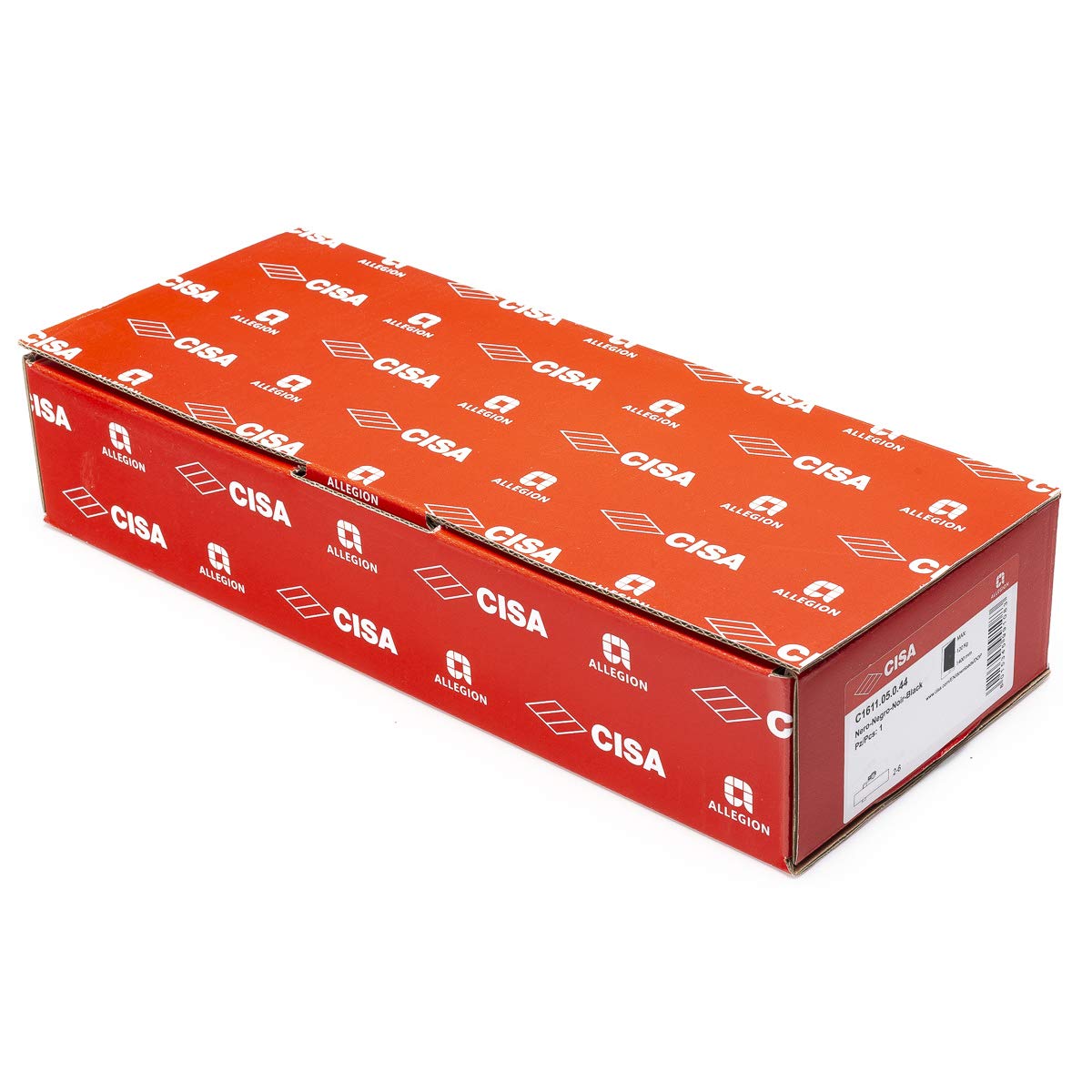 Cisa 1.C1611.05.0.44 - Cierrapuertas new professional-plus f. regulable 2ñ6 con retencion negro