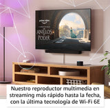 Amazon Fire TV Cube (Última generación) | Reproductor multimedia en streaming con control por voz a través de Alexa, Wi-Fi 6E y Ultra HD 4K