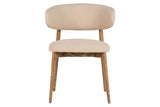 SILLA MADERA FRESNO MARRON 59x56x80 CM