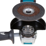 Makita DGA519Z Miniamoladora BL 18V LXT 125 mm X-Lock/Solo, sin batería y sin Cargador, 18 V, Negro