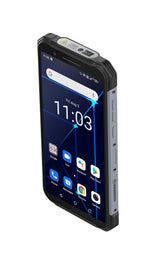 HammerConstruction 6" IPS, IP69 Robusto Smartphone Militar, Resistente al Agua, a Prueba de Golpes, a Prueba de Polvo, Mega batería 6000mAh, Dual SIM, 128GB de Memoria, Dual SIM, GPS - Plata