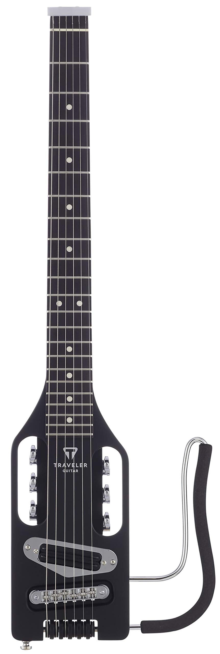 Traveler Guitar Guitarra eléctrica ultraligera, negro mate (ULE BKM)
