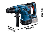 Bosch Professional BITURBO GBH 18V-36 C - Martillo perforador a batería (18V, 7 J, Ø máx. hormigón 35 mm, SDS max, Connectivity, sin batería, en maletín)