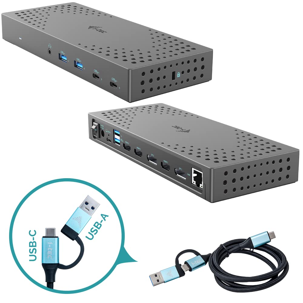 Hub USB i-Tec CATRIPLE4KDOCKPD2