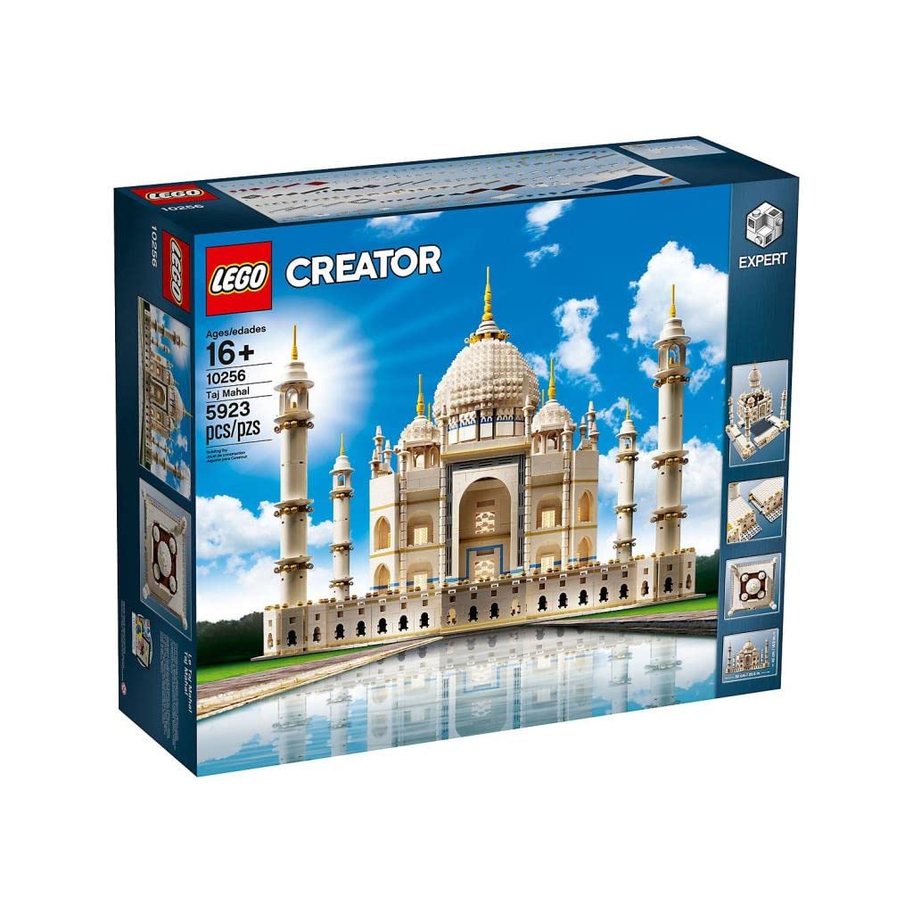 LEGO Creator Expert-Taj Mahal, detallada maqueta de juguete de una de las siete maravillas del mundo moderno (10256)