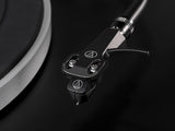 Audio-Technica LP5X Giradiscos Hi-Fi Manual de Tracción Directa con Brazo en Forma De J Negro