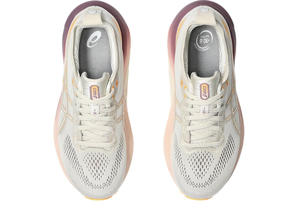 ASICS Gel-Kayano 31, Sneaker Mujer, Avena/Rosa Perla, 38 EU