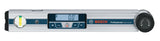 Bosch Professional Medidor digital de ángulos GAM 220 MF (cálculo de ángulos de inglete, margen de medición: 0 - 220º, longitud: 40 cm)