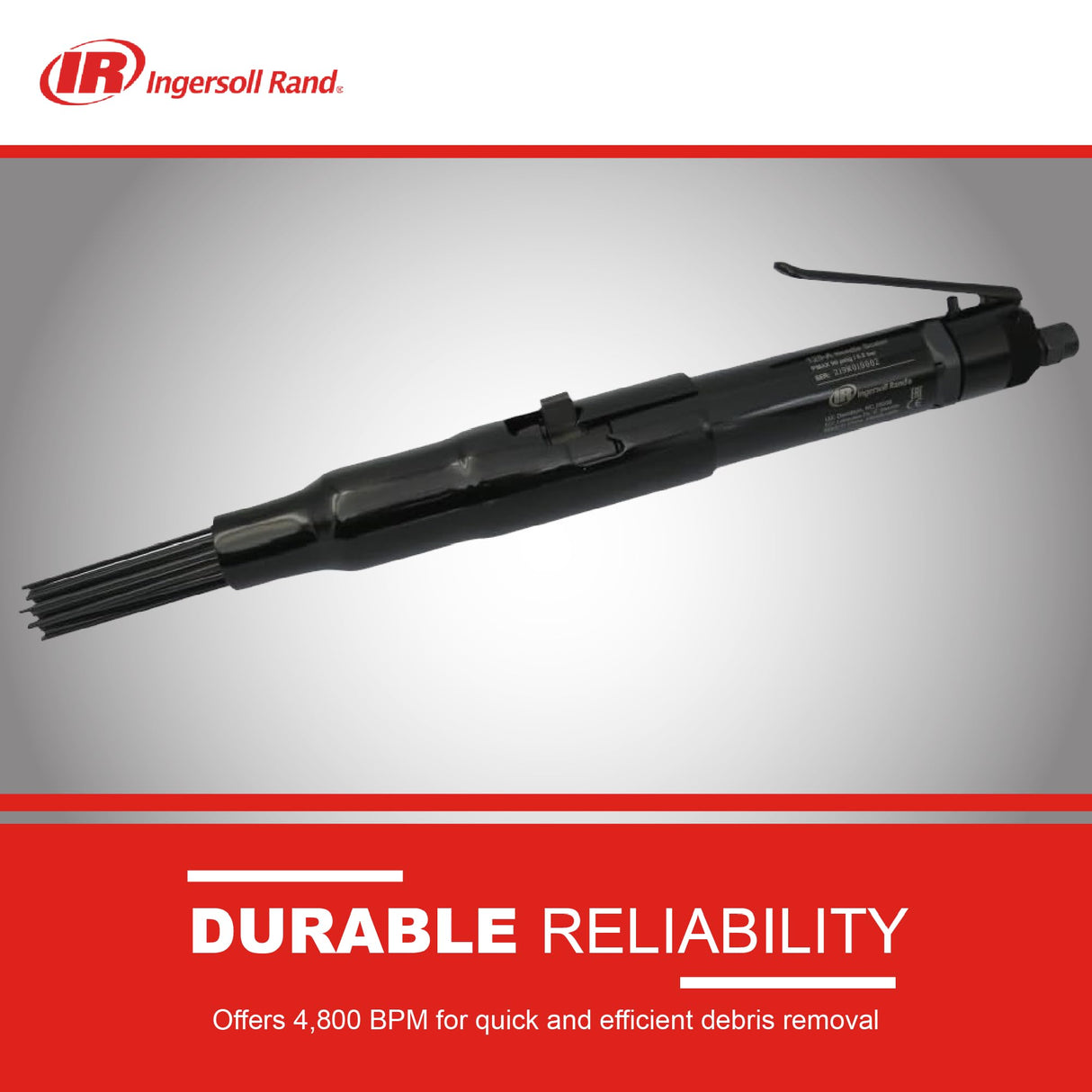 Desincrustador de agujas 125-A de Ingersoll Rand