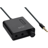 InLine portátil Auriculares estéreo-Amplificador - con Bass-Boost - 3,5 mm Jack - 1 x EN - 2 x Salida, 33057 I