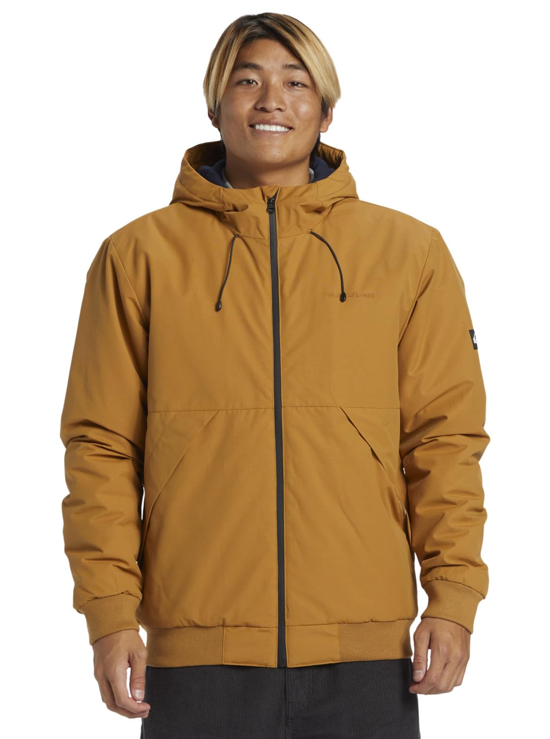 Quiksilver Brooks 5K Jacket Chaqueta, Bone Brown, Estándar para Hombre