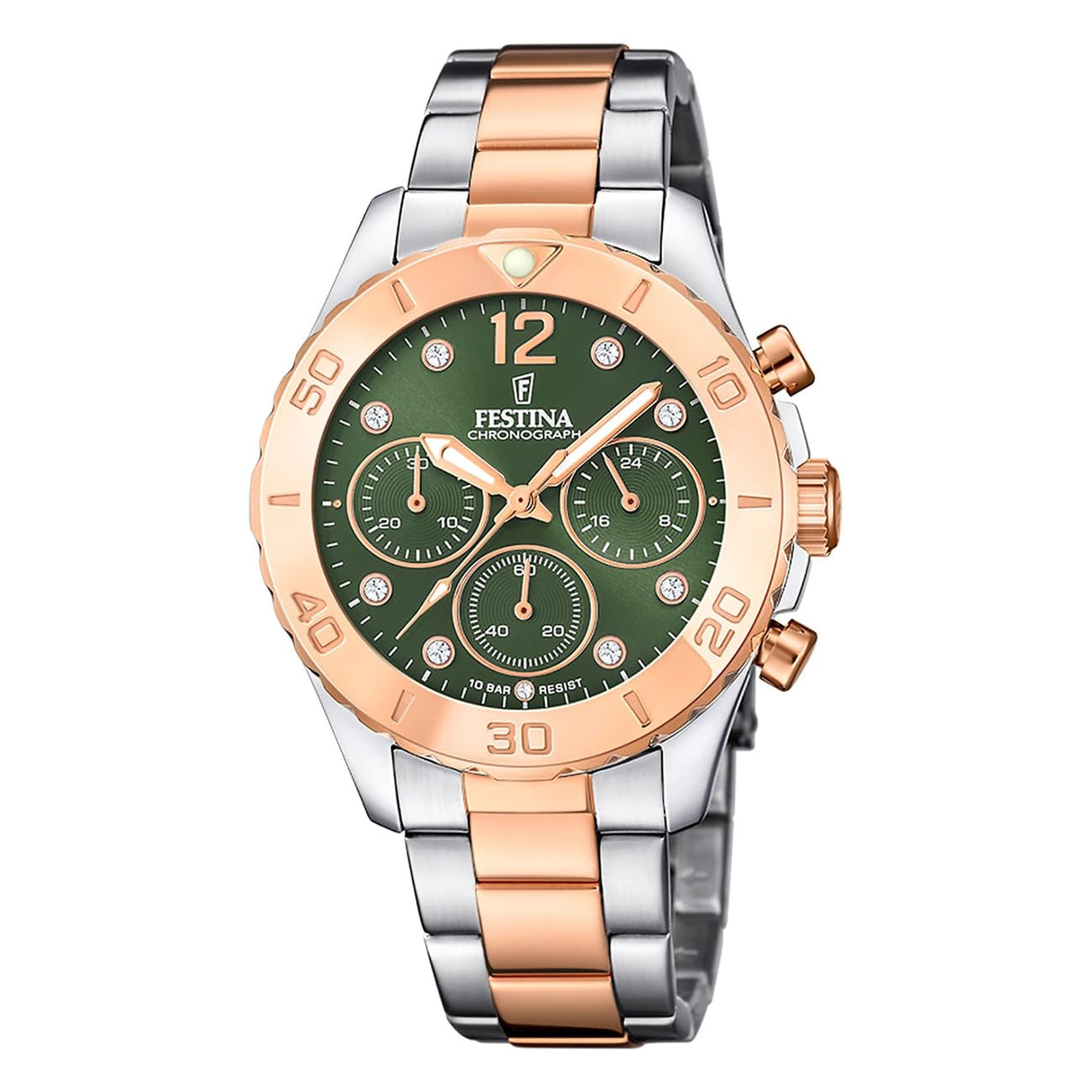 Reloj FESTINA para Mujer F20605/2 Boyfriend Caja de Acero Inoxidable 316l Multi Correa de Acero Inoxidable 316l Plateado