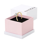 Pandora Passions Sparkling Crown 14k gold-plated ring with clear cubic zirconia, 52