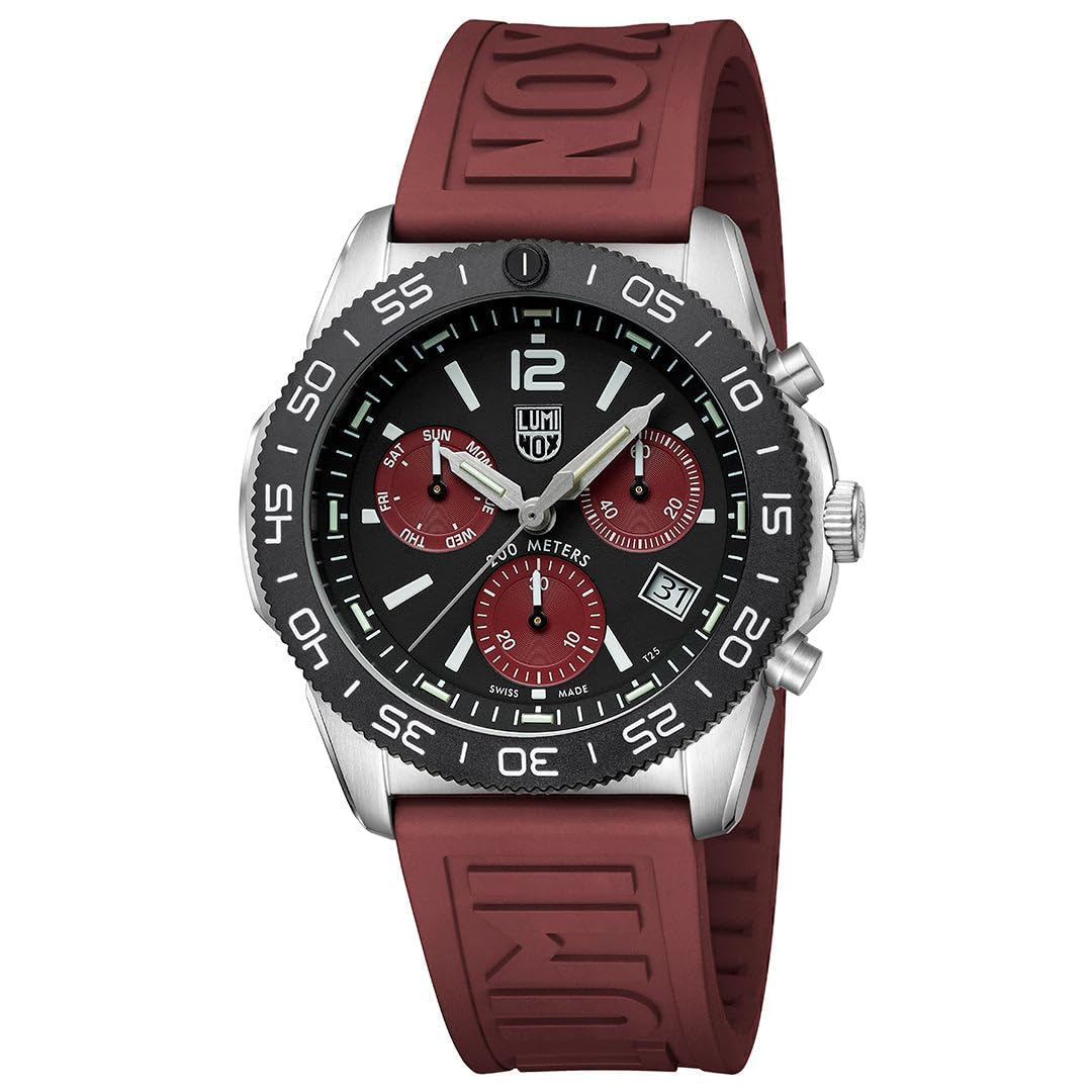 Luminox Reloj Cronógrafo para Hombres de Cuarzo Suizo con Correa en Caucho XS.3155.1