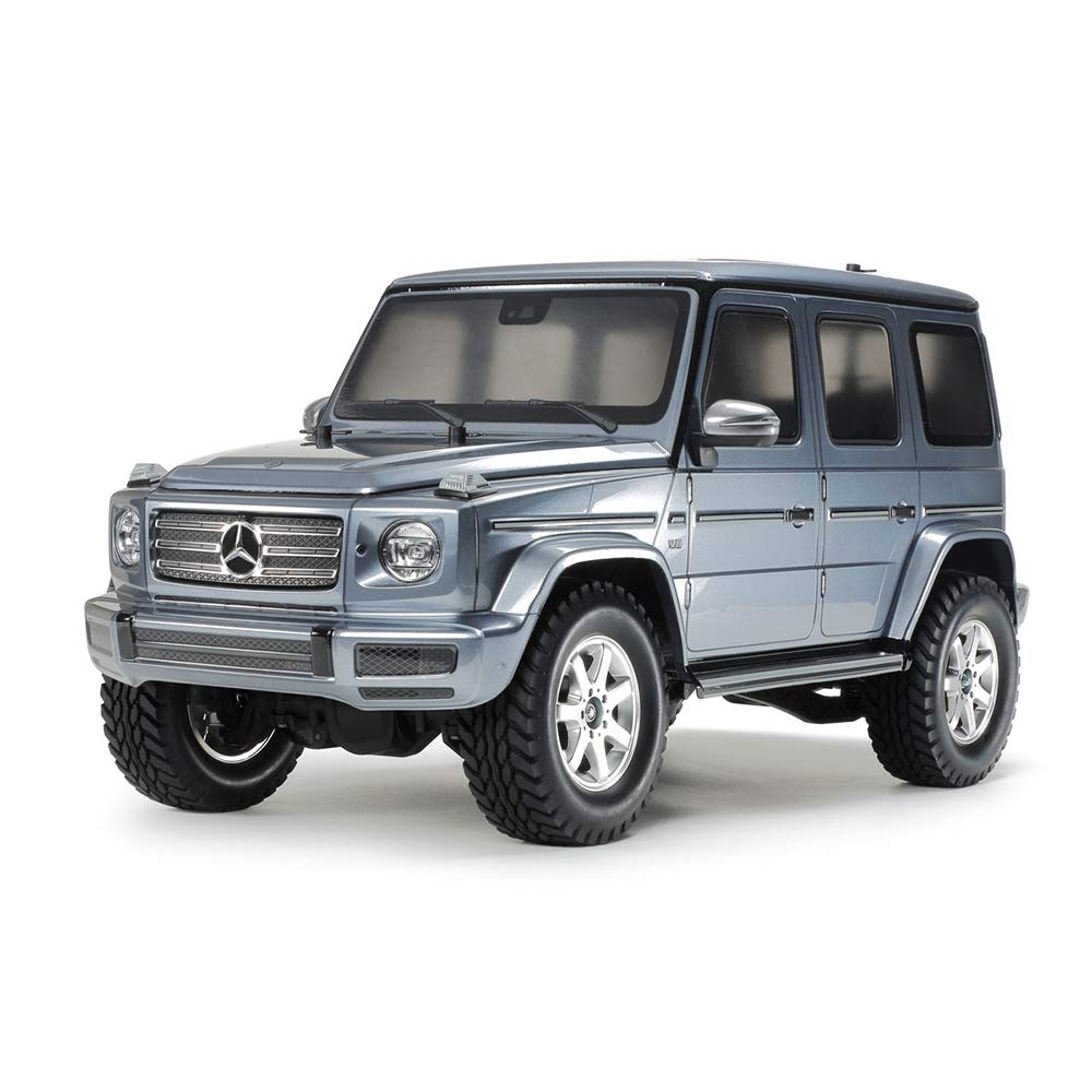 Tamiya 58675 1:10 RC MB G-Class G500 (CC-02) - Kit, para Montar, Instrucciones de Montaje ilustradas, Coche/vehículo teledirigido, modelismo, Hobby, reproducción Fiel, detallado
