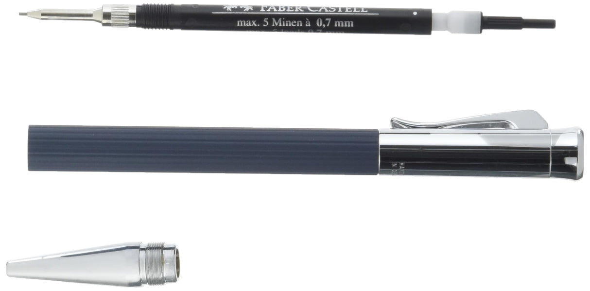 Graf von Faber-Castell 131583 Portaminas Tamitio, azul noche