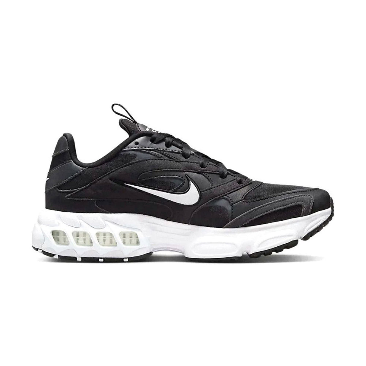 NIKE Zoom Air Fire, Sneaker Mujer, Negro Blanco, 41 EU