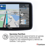 TomTom GPS para Coche Go Superior (7 Pulgadas, Estado del tráfico y alertas de radares Gracias a TomTom Traffic, mapas del Mundo, actualizaciones rápidas Mediante WiFi, Precio del Combustible)
