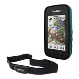 GPS Cross Plus + Pulsómetro - Multideporte Bicicleta Ciclismo BTT Senderismo Trekking/Compacto y Ligero/Pantalla 3.2" / Autonomía 20 h/Memoria 32 GB/Mapa topográfico Incluido