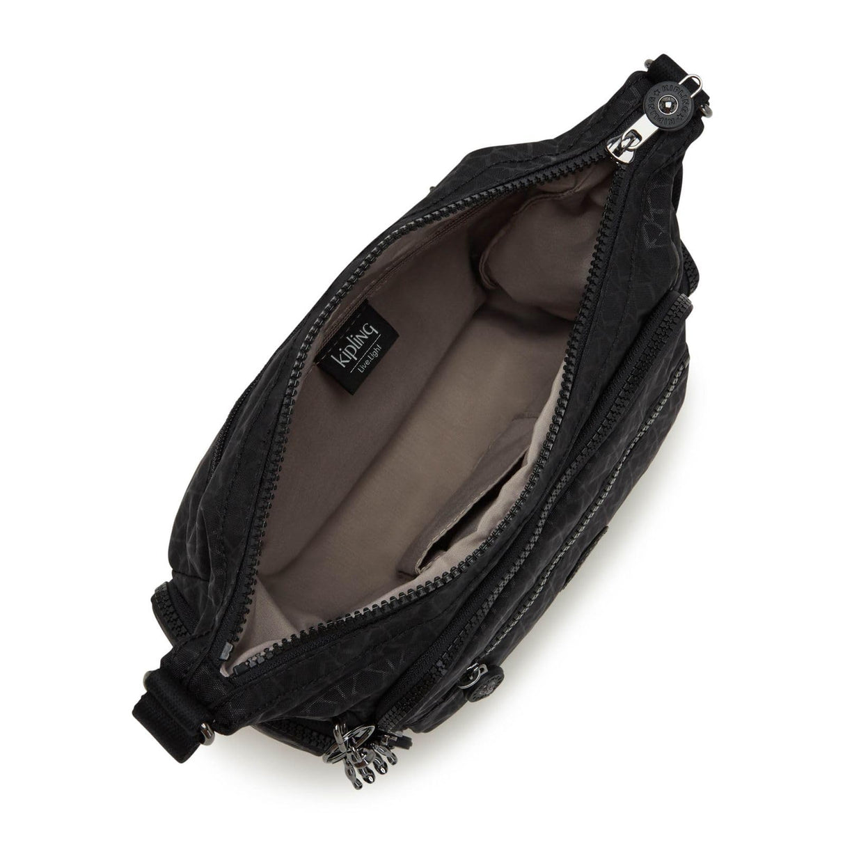 Kipling Gabbie S Bandolera Pequeña, Talla única, Signature Emb