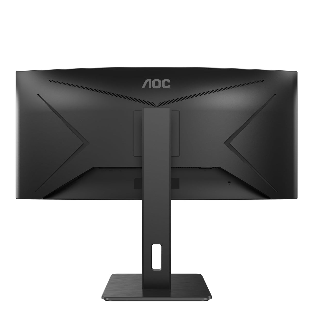 AOC CU34P3CV Monitor 34 Pulgadas UWQHD Curvo, 100Hz, VA, 1 MPRT, Altura Ajustable, Altavoces (3440x1440, 1x HDMI 2.0, 1x DP 1.4, USB-Hub), Negro