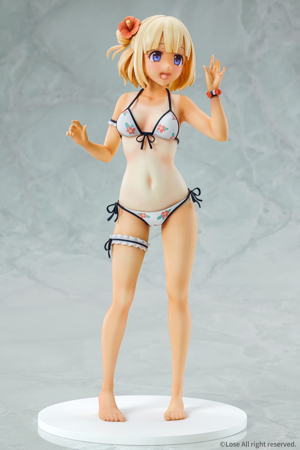 Q-six Maitetsu Hinai Pollette Bikini Version, 1/6 Scale PVC Pre-painted Complete Figure